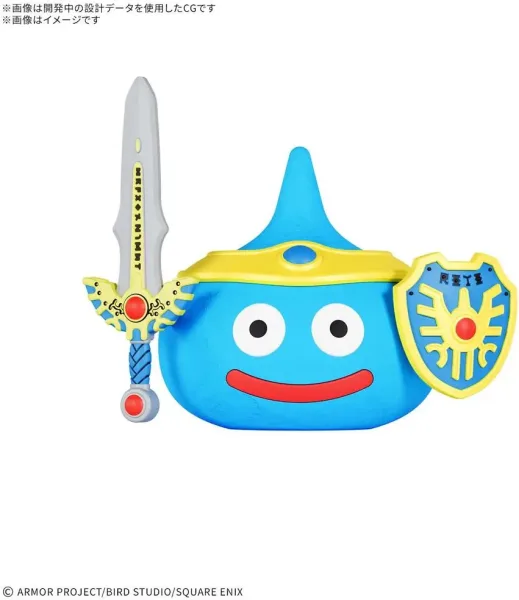 Maqueta bandai dragon quest clay monsters hero slime