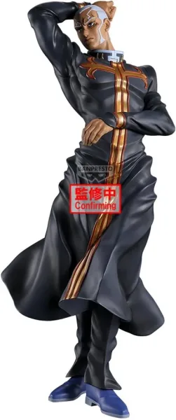 Figura banpresto jojo's bizarre adventure stone ocean mometria enrico pucci 22cm
