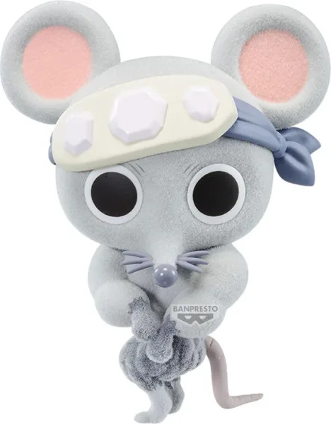 Figura banpresto demon slayer kimetsu no yaiba fluffy puffy muscular mice ver.b 7cm