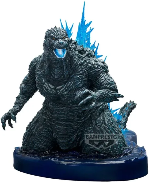 Figura banpresto godzilla minus one art vignette godzilla(2023) atomic breath image ver. 15cm