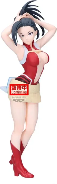 Figura banpresto my hero academia glitter&glamours - ochaco uraraka & momo yaoyorozu - (b:momo yaoyorozu) 23cm