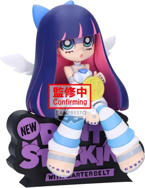 Figura banpresto new panty & stocking with garterbelt monitor top figz stocking angel ver. 12cm