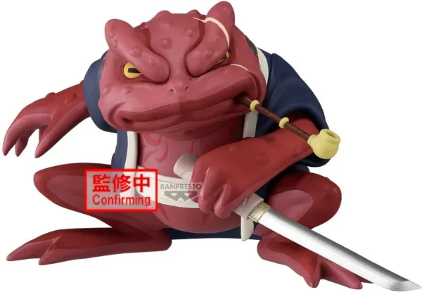 Figura banpresto: naruto soft vinyl gamabunta ii 10cm (ancho 20cm)