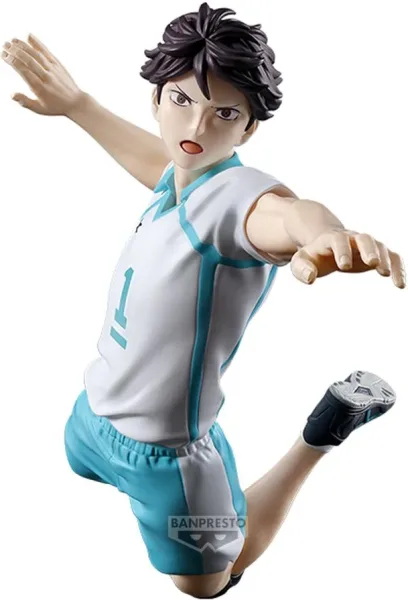 Figura banpresto haikyu!! posing figure toru oikawa 16cm