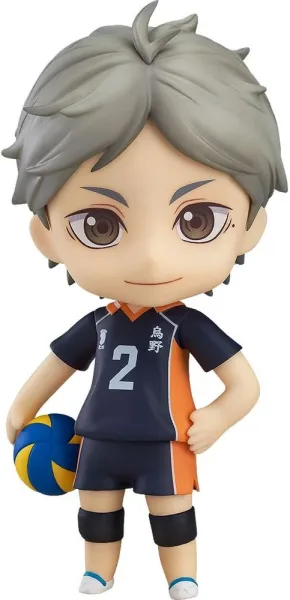 Figura good smile company nendoroid haikyu!! koshi sugawara 10 cm