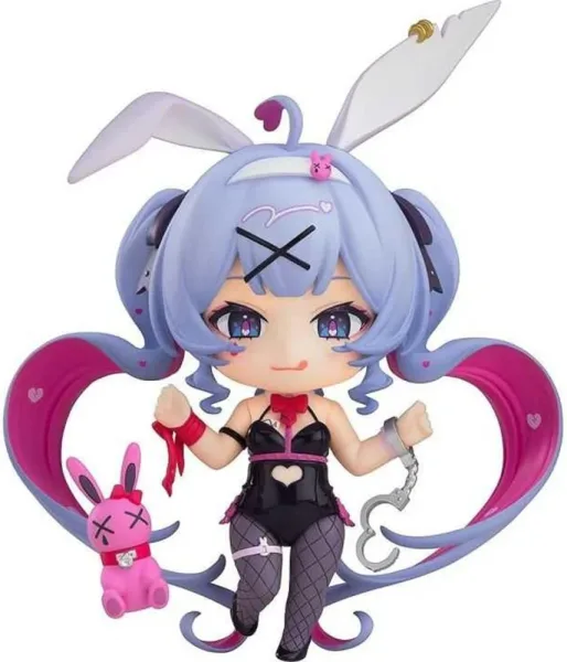 Figura good smile companyy hatsune miku nendoroid vocal series 01 rabbit hole version 10cm