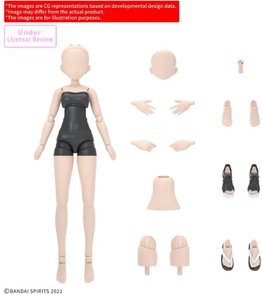 Accesorio maqueta bandai 30ms opt body p atelier base 01 c a