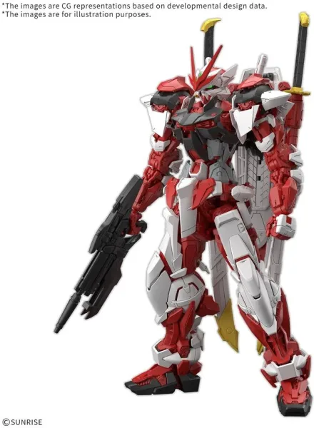 Maqueta bandai hobby mobile suit gundam mg 1 100 gundam liberty astray red
