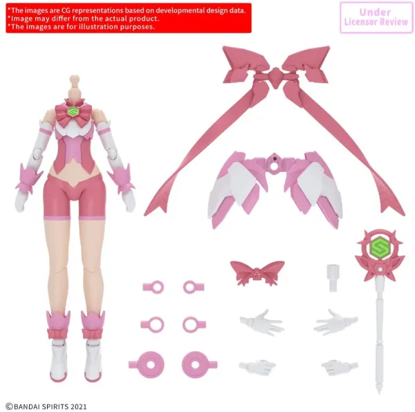 Accesorio maqueta bandai 30ms opt body parts type mg02 col a