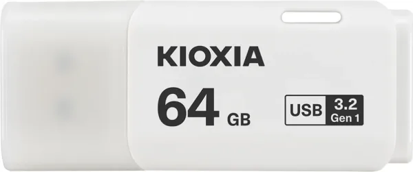 Memoria USB 3.2 Kioxia 64GB U301 Blanco