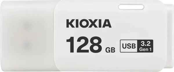 Memoria USB 3.2 Kioxia 128GB U301 Blanco
