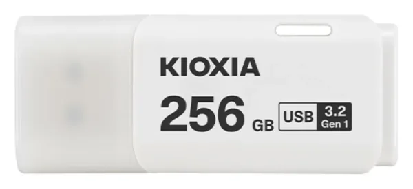 Memoria USB 3.2 Kioxia 256GB U301 Blanco