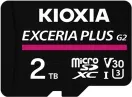 Micro SD Kioxia 2TB Exceria Plus G2 Uhs-I C10 con Adaptador