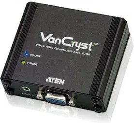 Aten Conversor de VGA/Audio a HDMI (Vc180-At-G)(Cp10)
