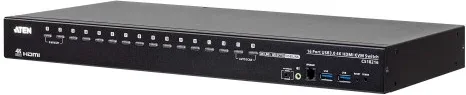 Aten Switch KVM HDMI 4K USB 3.0 de 16 puertos