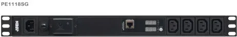 Aten 18-Outlet 1U Pdu With Current & Voltage LCD Display, Overcurrent And Surge Protection (10A) (16X C13) (Pe1118Sg-At-G)