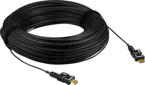 Aten Cable Extensor Optico Activo HDMI True 4K (60M) con Conector Desmontable (Ve7834A-At)