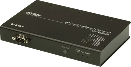 Aten USB DisplayPort Hdbaset 2.0 Kvm Extender (Remote Unit) (4K Up To 100M) With USB Peripheral Support
