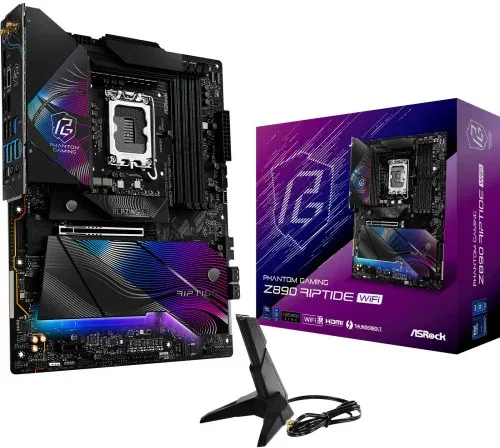 Placa Asrock Z890 Riptide WiFi,Intel,1851,Z890,4Ddr5,WiFi,Atx