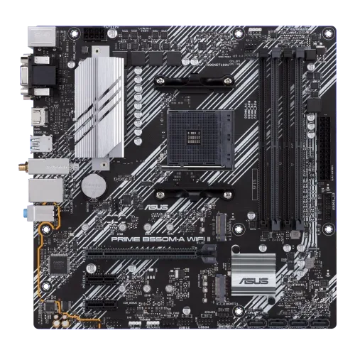 ASUS PRIME B550M-A WiFi II AMD B550 Zócalo AM4 micro ATX