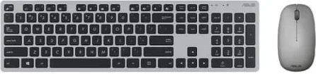 Teclado y Ratón Inalámbricos Asus W5000 Wireless/ Gris
