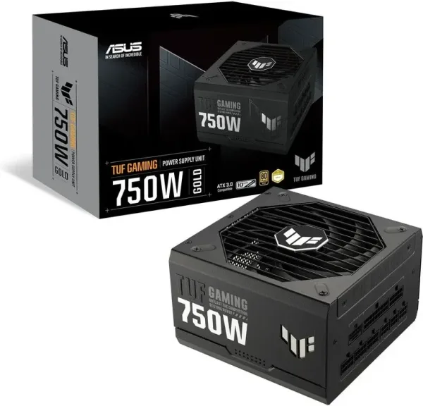 ASUS TUF Gaming 750W Gold unidad de fuente de alimentación 20+4 pin ATX ATX Negro