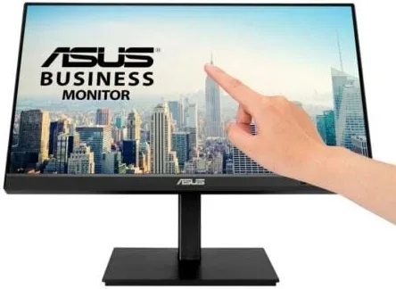 Monitor Profesional Táctil Asus BE24ECSBT 23.8"/ Full HD/ Multimedia/ Regulable en altura/ Negro