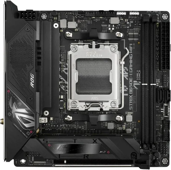 ASUS ROG STRIX B650E-I GAMING WiFi AMD B650 Zócalo AM5 mini ITX