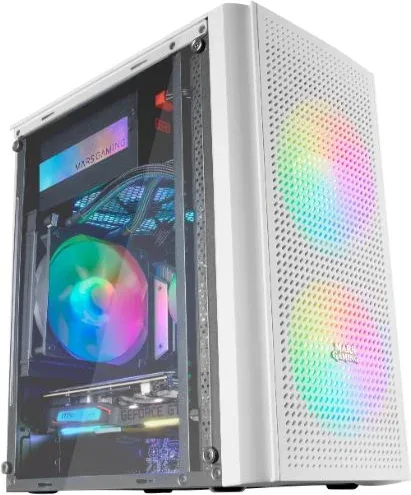 Mars Gaming caja MICRO-ATX MC300W WHITE