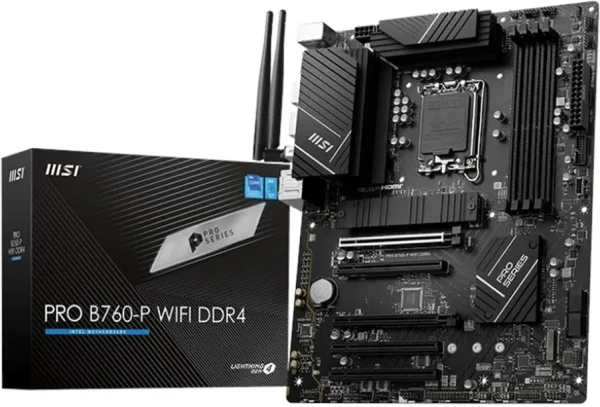 MSI Placa Base PRO B760-P WiFi DDR4 ATX LGA1700