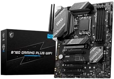 Placa base msi 1700 b760 gaming plus WiFi atx -  4x DDR5 -  4x sata3 -  2x USB 3.2 -  1x USB tipo c -  4x USB 2.0 911 - 7d98 - 007