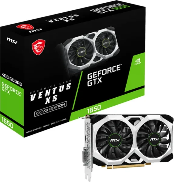 Tarjeta Grafica Msi GTX 1650 D6 Ventus Xs Ocv3