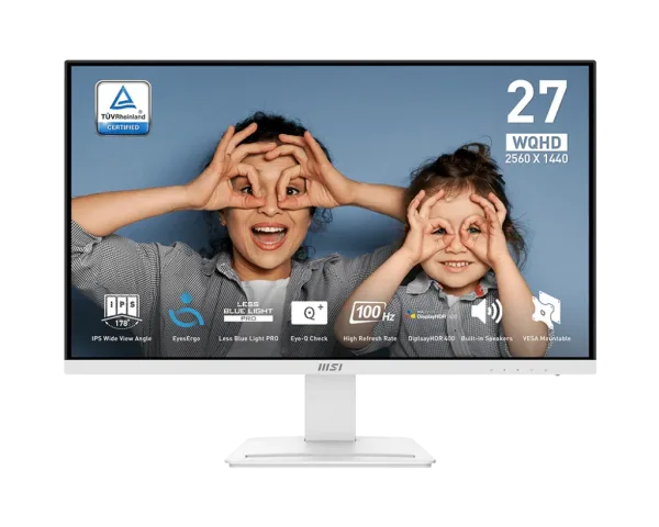 MSI MP273QW E2 Monitor 27" WQHD 2xHDMI DP MM bco