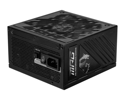 MSI MPG A850GS PCIE5 unidad de fuente de alimentación 850 W 24-pin ATX ATX Negro