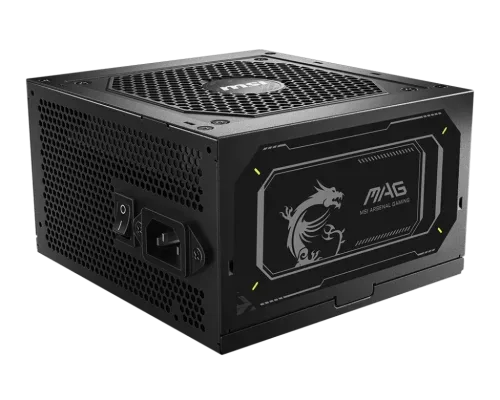 MSI MAG A750GL PCIE5 II unidad de fuente de alimentación 750 W 20+4 pin ATX ATX Negro