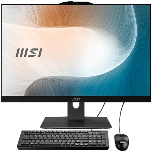 Msi Aio Modern Am272P 1M-888Es. 27" IPS LED FHD. I7-150U.  Intel Iris Xe Graphics. DDR5 16GB (8GB*2). 512G M.2 PCIe SSD. W11 Pro. Negro