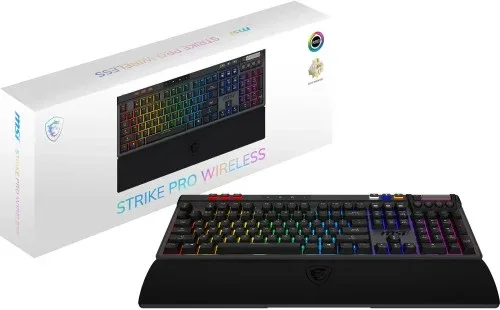 Teclado Msi Strike Pro Wireless Silent Es