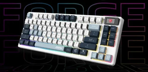 Msi Teclado FORGE GK600 TKL W SKY ES BT