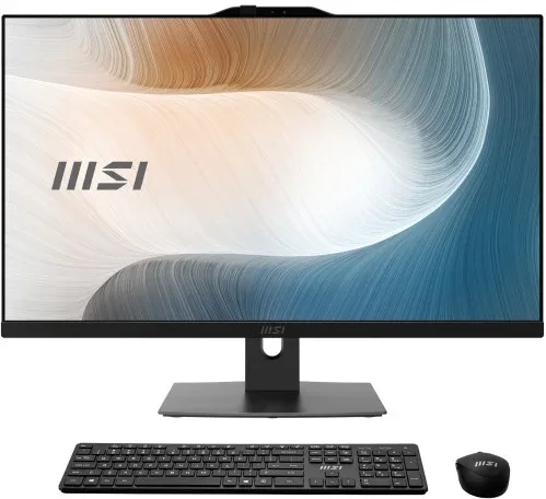 MSI MODERN AM272P 1M-1096ES All-in-One PC Intel Core 7 150U 68,6 cm (27") 1920 x 1080 Pixeles PC todo en uno 16 GB DDR5-SDRAM 500 GB SSD Windows 11 Home Wi-Fi 6E (802.11ax) Negro