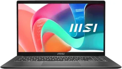 Msi Portatil Modern 14 F1Mg-441Es. 14" FHD (1920*1080), 60Hz. IPS. Intel Core 7 150U . Iris Xe Graphics. DDR Iv 8GB*2 (3200Mhz). 512GB NVMe  SSD. W11 Home