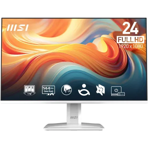 MSI Pro MP243W E14 pantalla para PC 60,5 cm (23.8") 1920 x 1080 Pixeles Full HD LCD Blanco