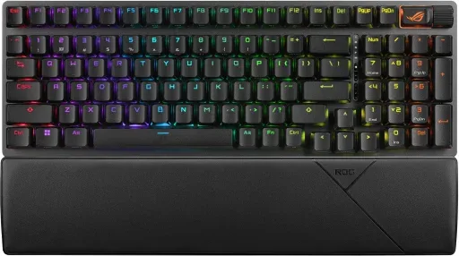Teclado gaming asus rog strix scope ii 96 inalambrico RGB negro