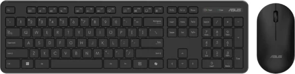 Teclado y Ratón Inalámbricos Asus CW100/ Negro