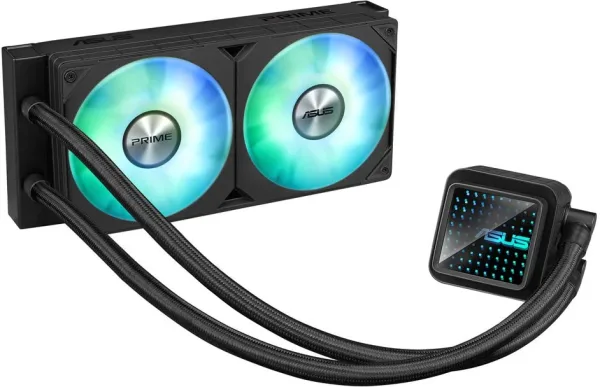 ASUS Prime LC 240 ARGB Carcasa del ordenador Sistema de refrigeración líquida todo en uno 12 cm Negro