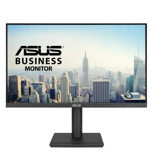 Monitor Profesional Asus VA27DQFS 27"/ Full HD/ Multimedia/ Regulable en altura/ Negro
