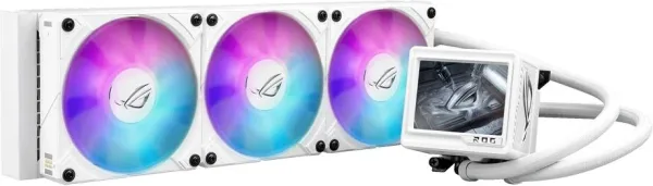 Kit refrigeracion liquida asus rog ryujin iii 360 ARGB extrema 3x 120mm blanca