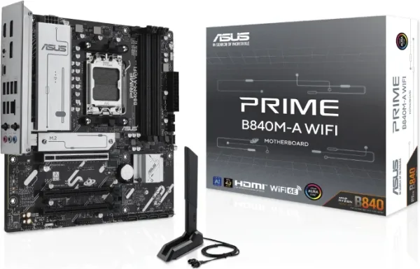 Placa Base Asus Prime B840 M-A WiFi  M-Atx Am5 DDR5