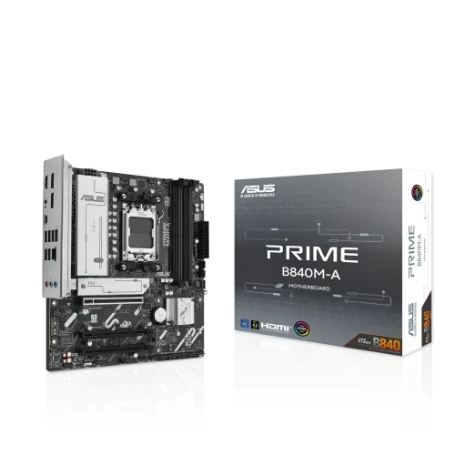Placa Base Asus Prime B840M-A-CSM Socket AM5/ DDR5/ PCIe 4.0/ Micro ATX