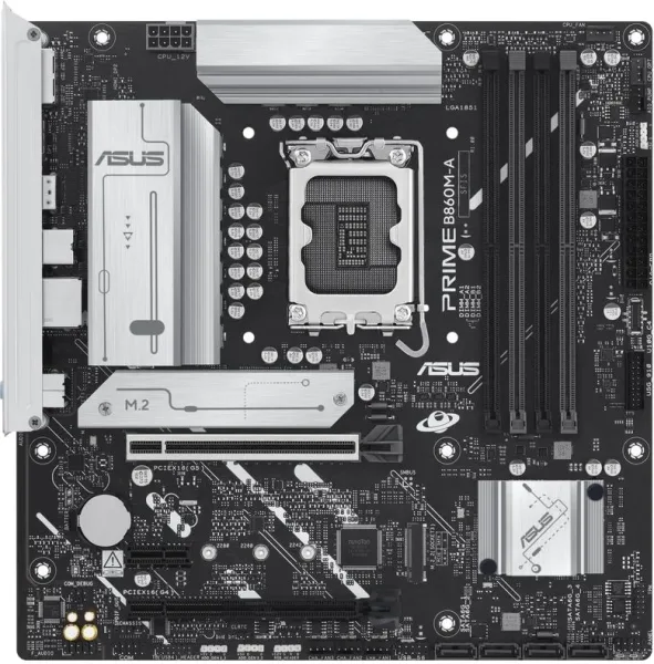 Placa base asus intel prime b860m - a - csm socket 1851 DDR5 x4 max 256gb HDMI DisplayPort matx