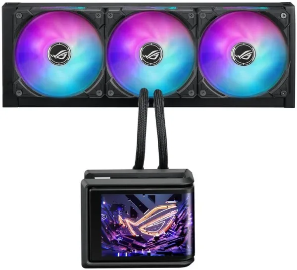 ASUS ROG Ryuo IV SLC 360 ARGB Procesador Sistema de refrigeración líquida todo en uno 12 cm Negro